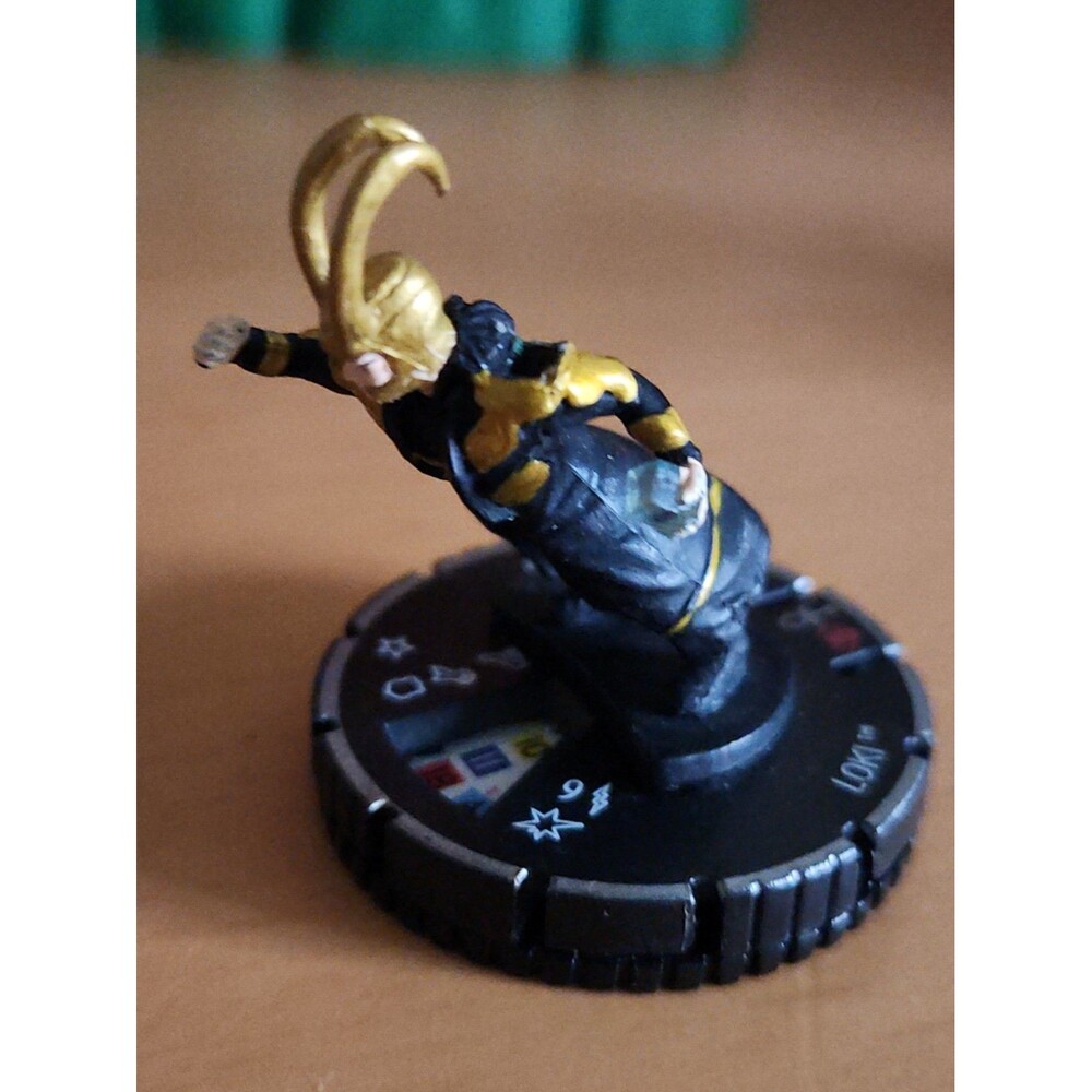Heroclix Marvel Comics Avengers Thor Loki Figure ~ #015